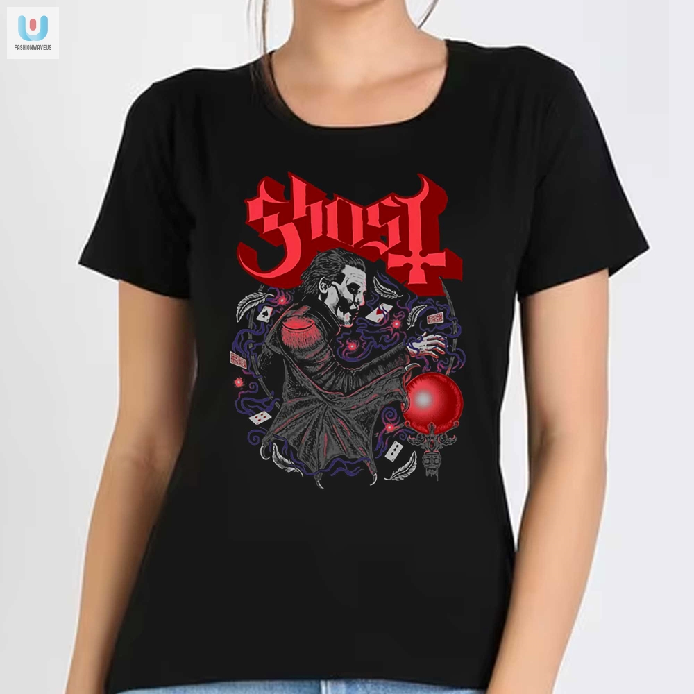 Join The Ghost Franchise Club Papa Cards Tshirt Fun