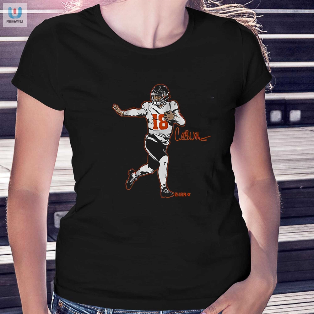 Get Chicagoosebumps With Caleb Williams Pose Shirt