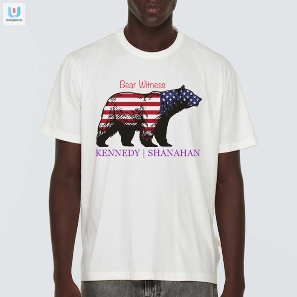 Get Quirky Funny Bear Witness Kennedy Shanahan Shirt fashionwaveus 1