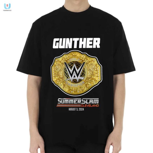 Get Your Hilarious Gunther Summerslam 2024 Champ Tee Today fashionwaveus 1