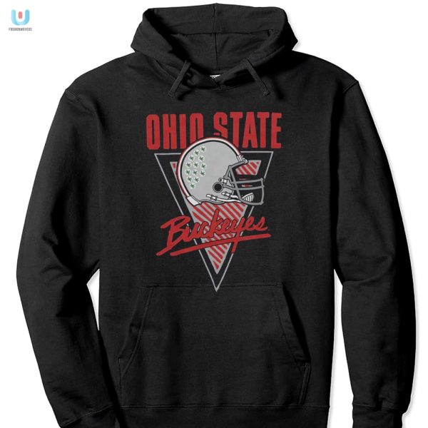 Retro Ohio State Buckeyes Helmet Shirt Nostalgia With A Wink fashionwaveus 1 2