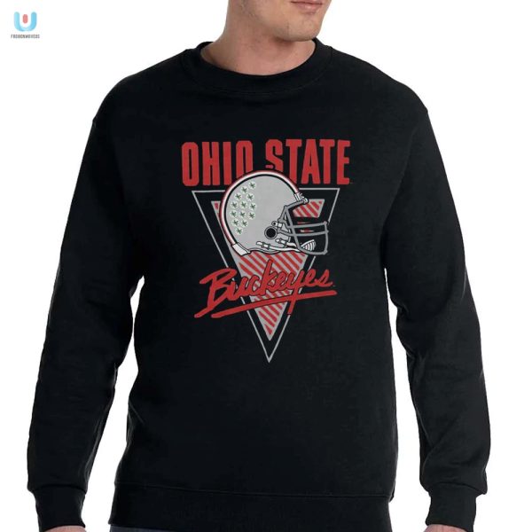 Retro Ohio State Buckeyes Helmet Shirt Nostalgia With A Wink fashionwaveus 1 3