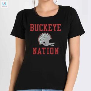 Rock The Buckeye Helmet Tee Uniquely Hilarious Fan Gear fashionwaveus 1 1