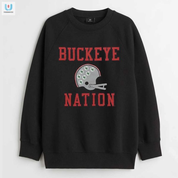 Rock The Buckeye Helmet Tee Uniquely Hilarious Fan Gear fashionwaveus 1 3