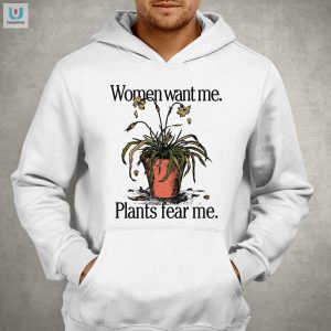 Funny Womens Tee Plants Fear Me Shirt Unique Hilarious fashionwaveus 1 2