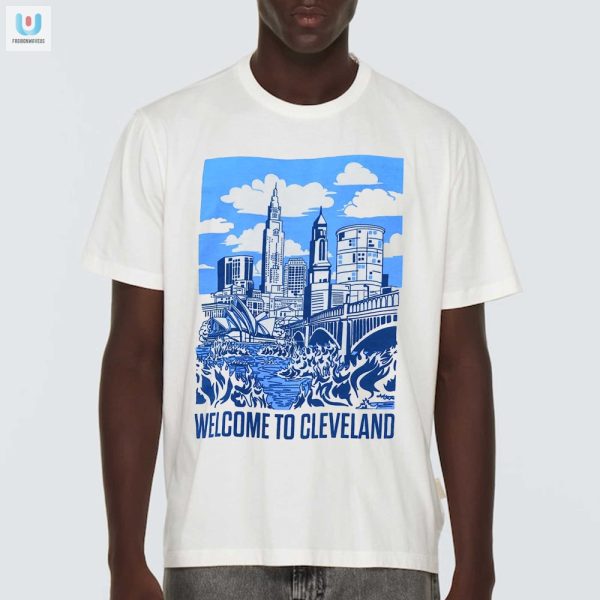 Funny The Land Down Under Cleveland Shirt Unique Gift fashionwaveus 1