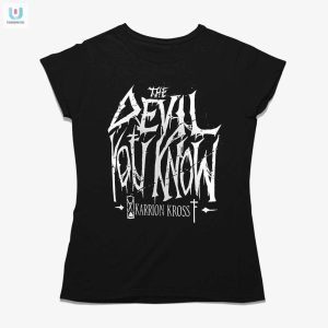 Karrion Kross Tee Embrace The Devil You Know With Style fashionwaveus 1 1