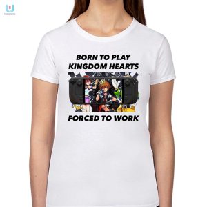 Born To Play Kingdom Hearts Tee Forced To Adult Shirt fashionwaveus 1 1