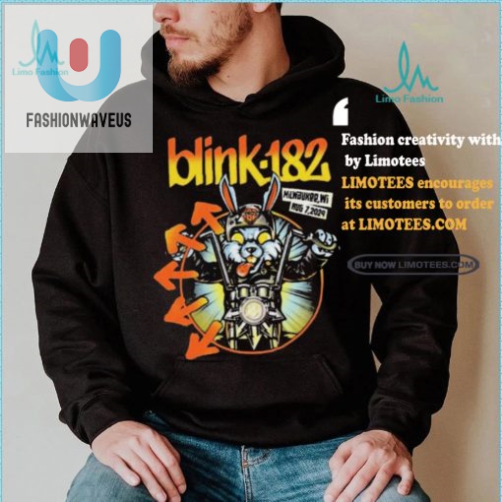 Get Your Blink182 Milwaukee Tour Tee  Laughs Guaranteed