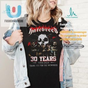 Rock Out In Style 30 Years Of Hatebreed Tee fashionwaveus 1 3