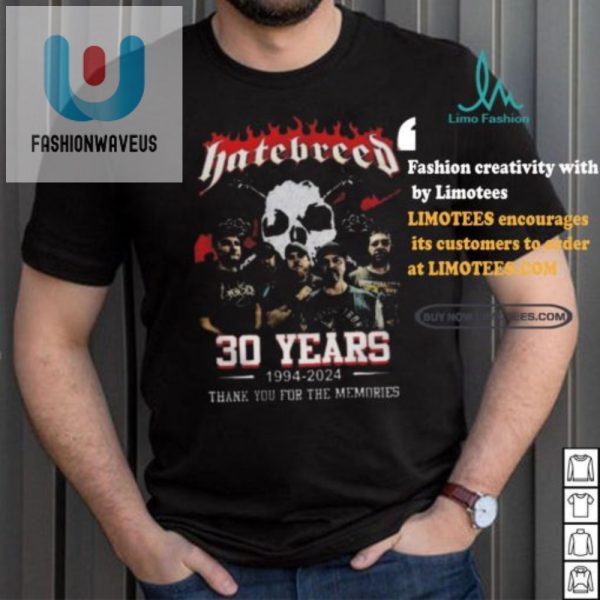 Rock Out In Style 30 Years Of Hatebreed Tee fashionwaveus 1 4