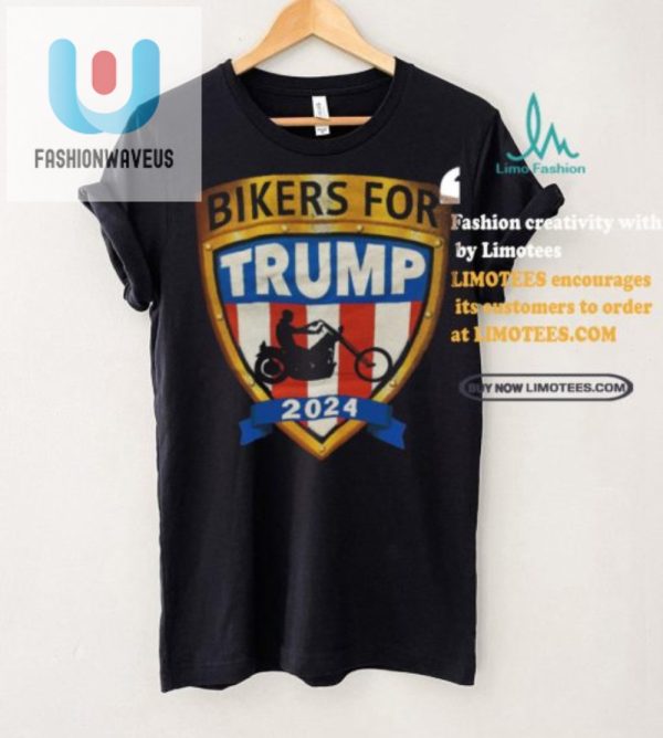 Ride With Trump 2024 Hilarious Unisex Biker Tee fashionwaveus 1 2