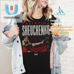 Kickin It With Valentina Hilarious Shevchenko Front Kick Tee fashionwaveus 1 3