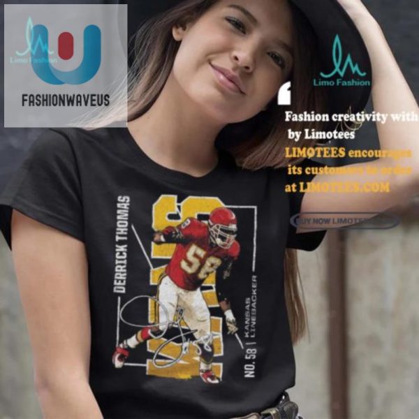 Get Sacked In Style Derrick Thomas Kc Throwback Tee fashionwaveus 1