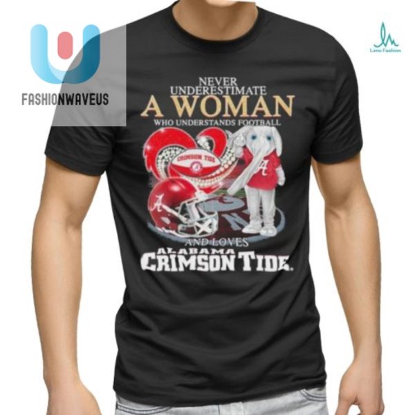 Funny Crimson Tide Shirt Womens Football Diamonds Combo fashionwaveus 1 3