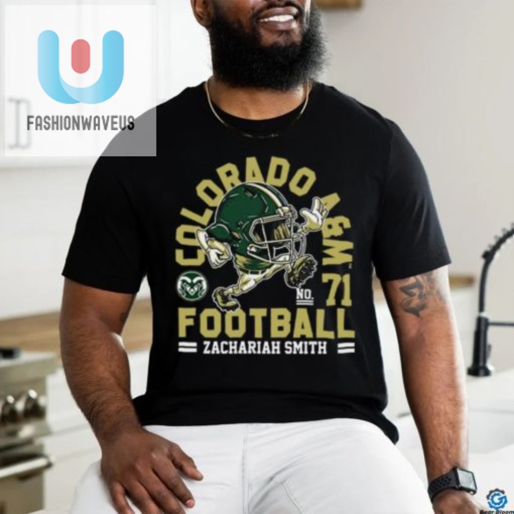 Get Giggles In Our Unique Colorado State Zach Smith Tee