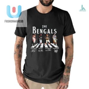 Bengals Abbey Road Shirt Legendary Signatures With A Twist fashionwaveus 1 2