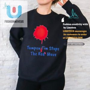 Tampon Tim 2024 Shirt Stop The Red Wave With A Smile fashionwaveus 1 2