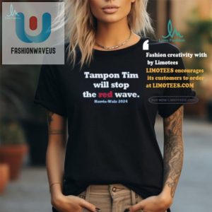 Stop The Red Wave Funny Tampon Tim 2024 Election Shirt fashionwaveus 1 1