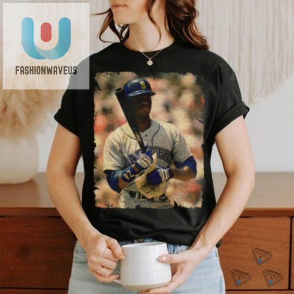 Score Big Laughs Ken Griffey Jr. Mariners Tee Musthave fashionwaveus 1