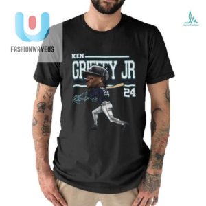 Hit A Homer Ken Griffey Jr. Seattle Cartoon Tee fashionwaveus 1 2