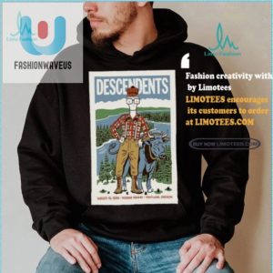 Rock Portland With Descendents Poster Tee Limited Edition fashionwaveus 1 1