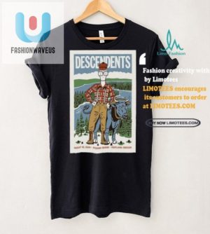 Rock Portland With Descendents Poster Tee Limited Edition fashionwaveus 1 2