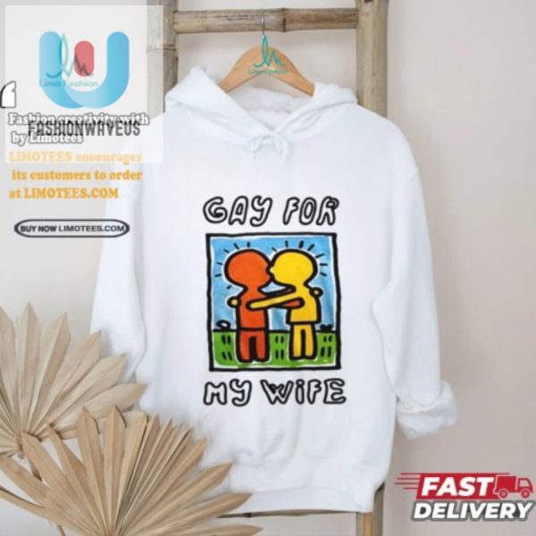 Get Laughs With Our Limited Gay For My Wife Shirt fashionwaveus 1