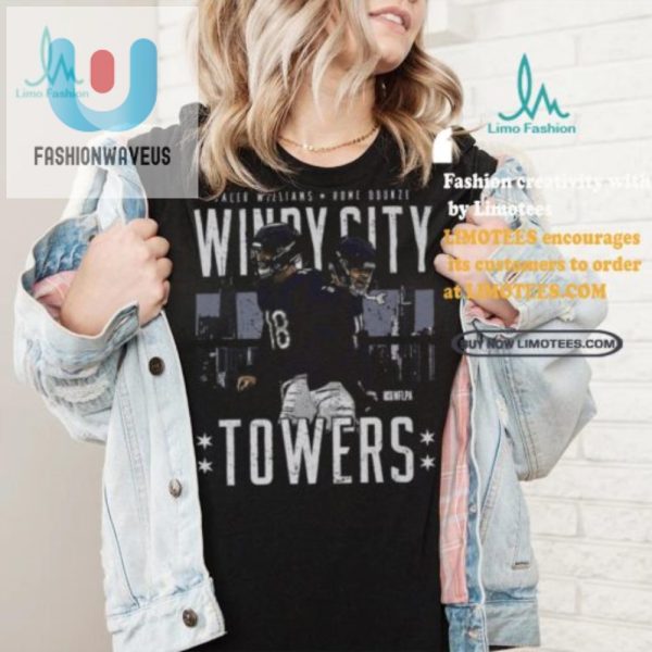 Windy City Towers Tee Caleb Romes Chicago Fun fashionwaveus 1 3