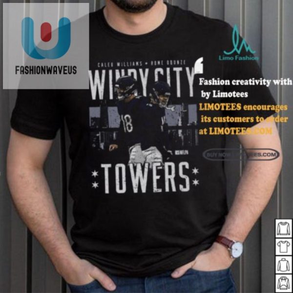 Windy City Towers Tee Caleb Romes Chicago Fun fashionwaveus 1 4