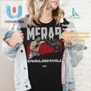 Get Knocked Out With Laughter Merab Dvalishvili Punch Shirt fashionwaveus 1 3