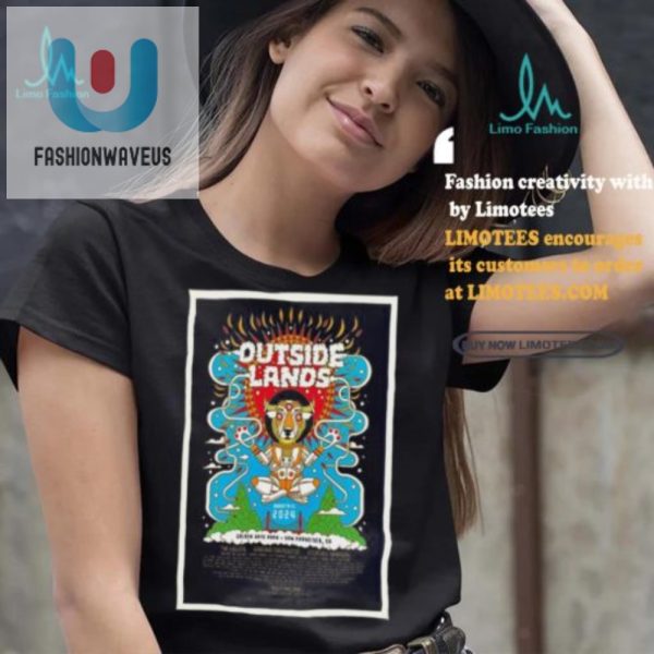 Get Festive In Frisco Quirky Outside Lands 2024 Tee fashionwaveus 1