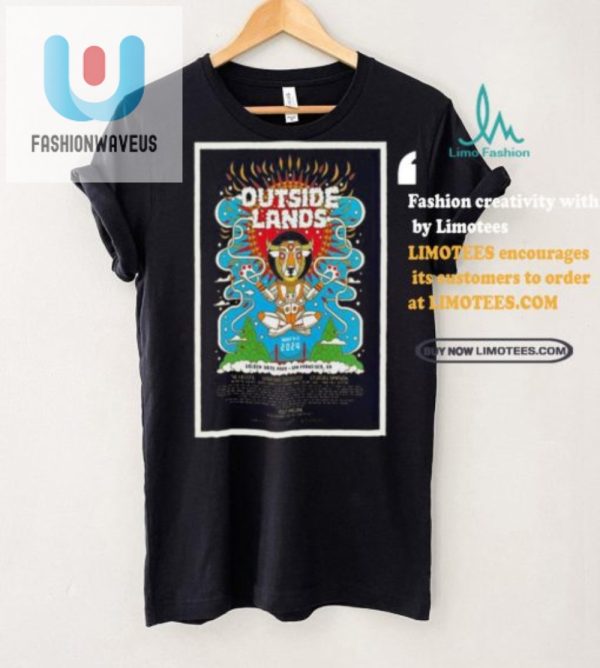 Get Festive In Frisco Quirky Outside Lands 2024 Tee fashionwaveus 1 2