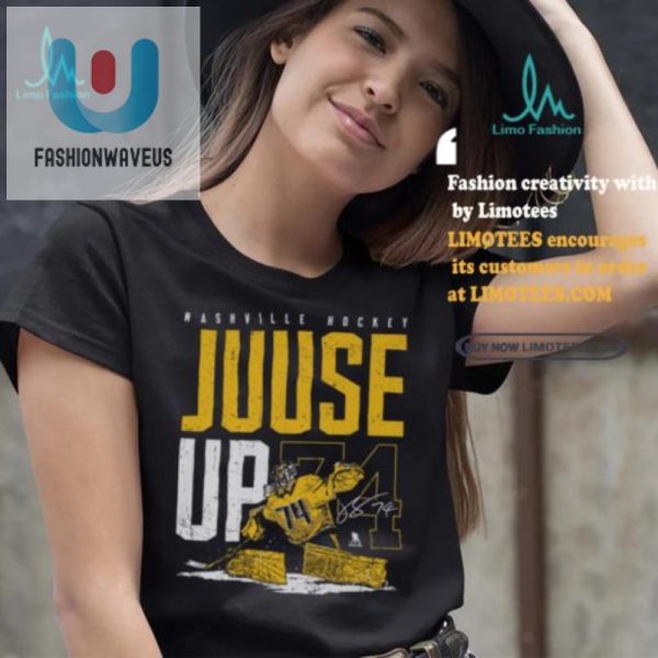 Own The Ice Funny Juuse Saros Nashville Juuse Up Tee fashionwaveus 1