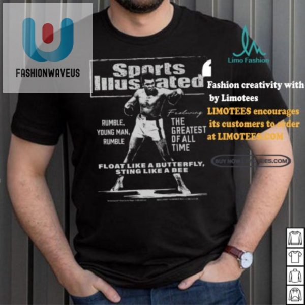 Float Like A Tee Sting Like Ali Unique Sports Illustrated Shirt fashionwaveus 1 4