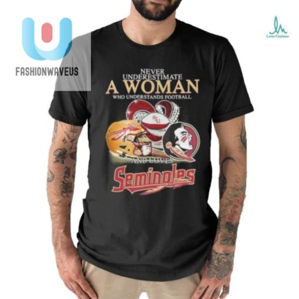 Funny Womens Fsu Football Tshirt Diamonds Helmets Combo fashionwaveus 1 2