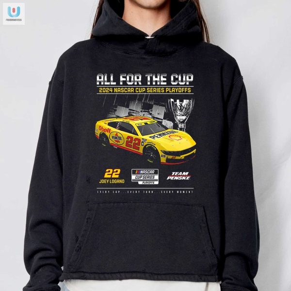 Rev Up Laughs 2024 Joey Logano Playoffs Tee fashionwaveus 1 2