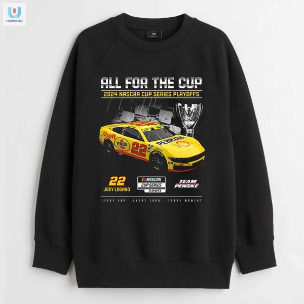 Rev Up Laughs 2024 Joey Logano Playoffs Tee fashionwaveus 1 3