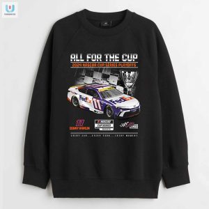 Get Playoff Ready 2024 Denny Hamlin Lol Racing Tee fashionwaveus 1 3