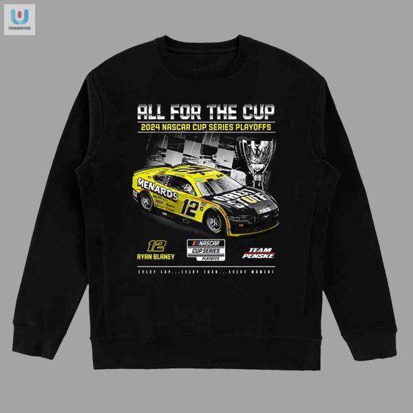 Race In Style Ryan Blaneys Witty 2024 Playoffs Tee fashionwaveus 1 3