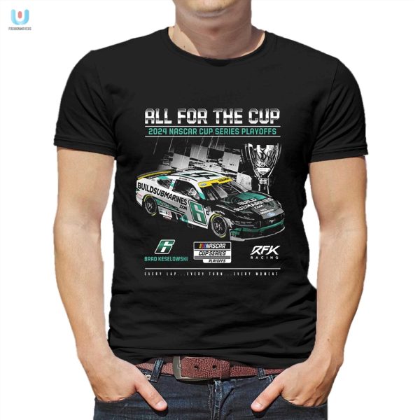 Rev Up Laughs Keselowski 2024 Playoffs Tee fashionwaveus 1