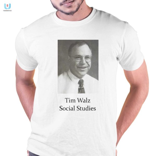 Get Laughs With Tim Walz Social Studies Shirt Unique Funny fashionwaveus 1