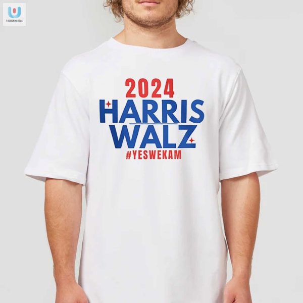 Lol With Harris Walz 2024 Yes We Kam Shirt fashionwaveus 1