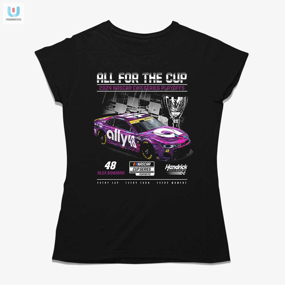 Rev Up Laughs 2024 Alex Bowman Playoffs Tshirt