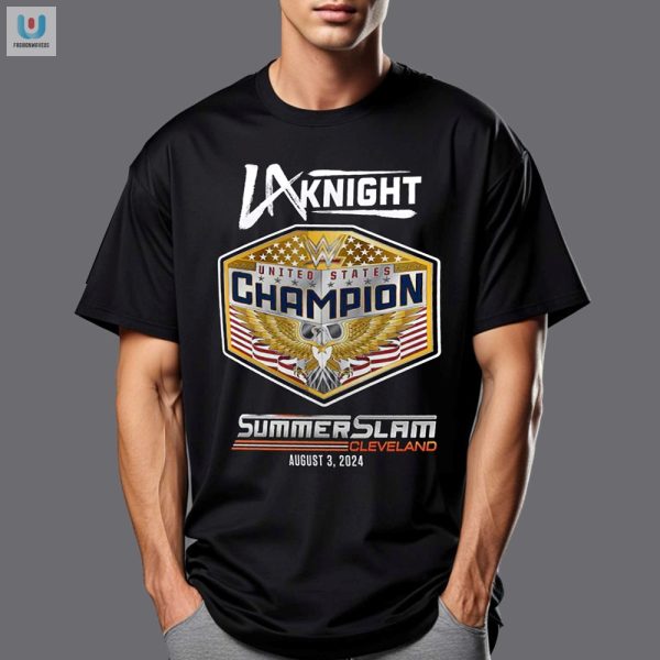 La Knight Wins Again Get Your Summerslam 2024 Tee Now fashionwaveus 1