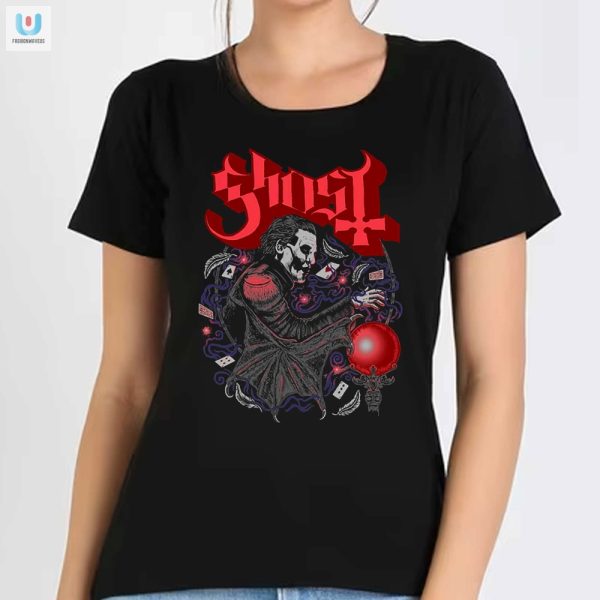 Haunt In Style Ghost Franchise Club Papa Cards Tee fashionwaveus 1 1