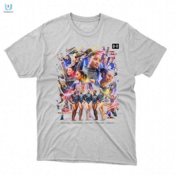 Golden Giggles Usa Womens Gymnastics Victory Tee fashionwaveus 1