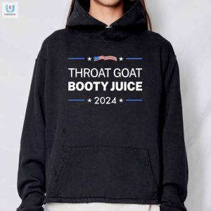 Rock The Throat Goat Booty Juice 2024 Shirt Hilarious Edition fashionwaveus 1 2