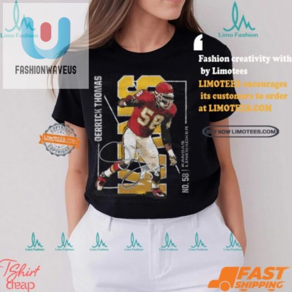 Score Big Laughs Derrick Thomas Kc Throwback Tee fashionwaveus 1 1