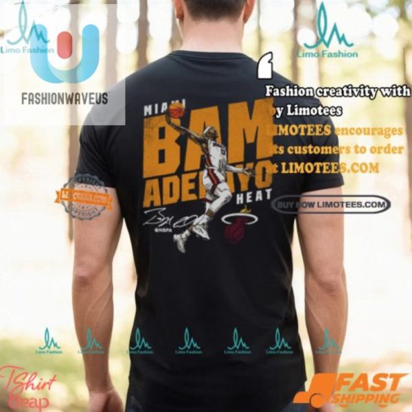 Get Slammed Bam Adebayo Miami Heat Quirky Tee fashionwaveus 1 2